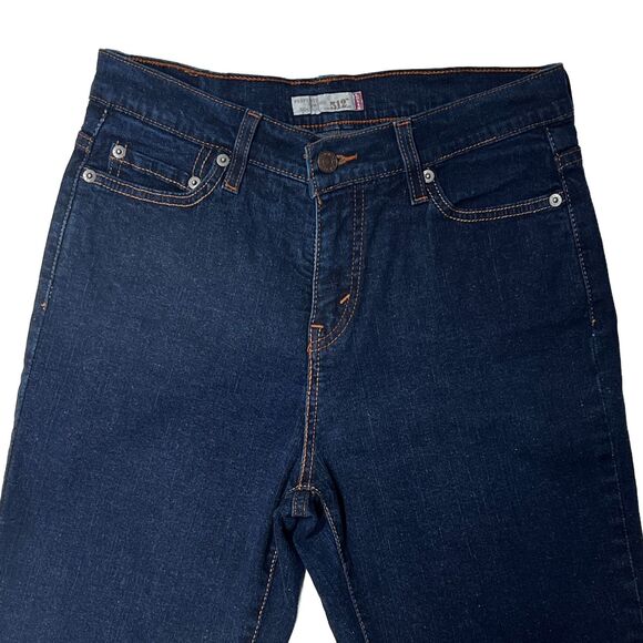Levis 512 Perfectly Sliming Boot Cut Size 6 Short - Picture 2 of 10